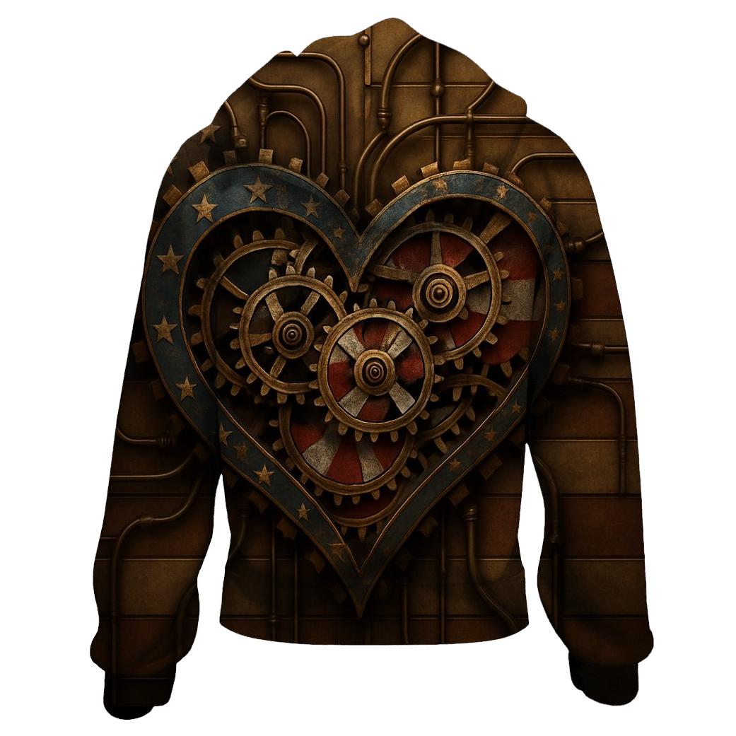 Clockwork Stars And Stripes premium hoodies