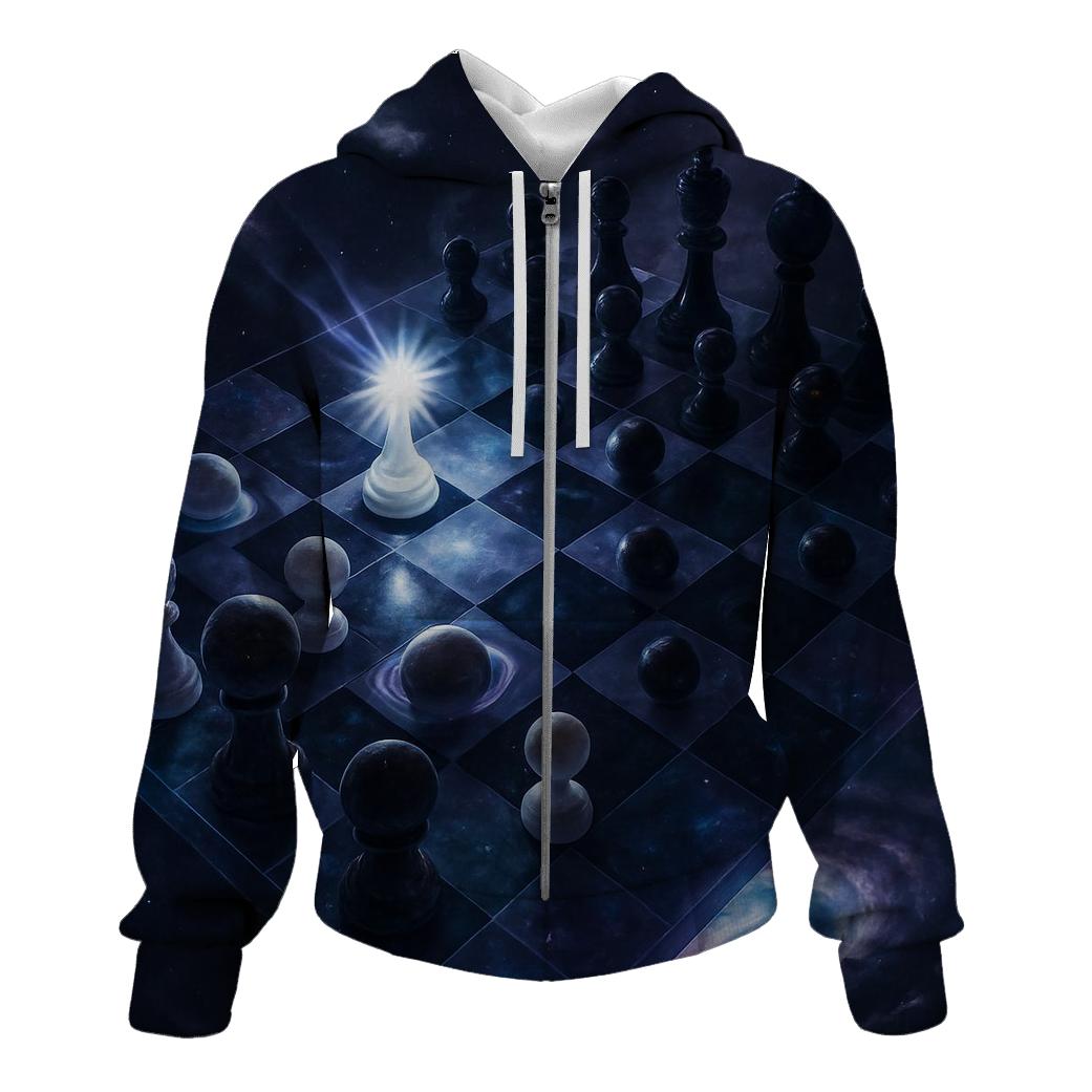 Celestial Chessboard Of Colliding Realms custom hoodies
