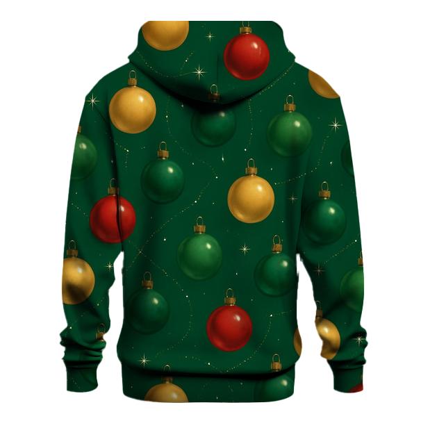 Ornament Constellation On Evergreen zip-up hoodies