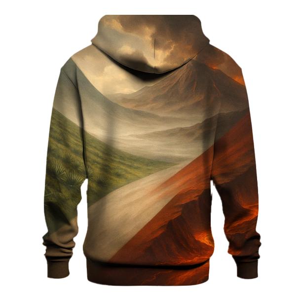 Mexican Flag Volcanic Valley Morph hoodie styles