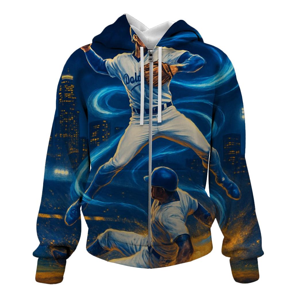City Lights Double Play Flow designer hoodies