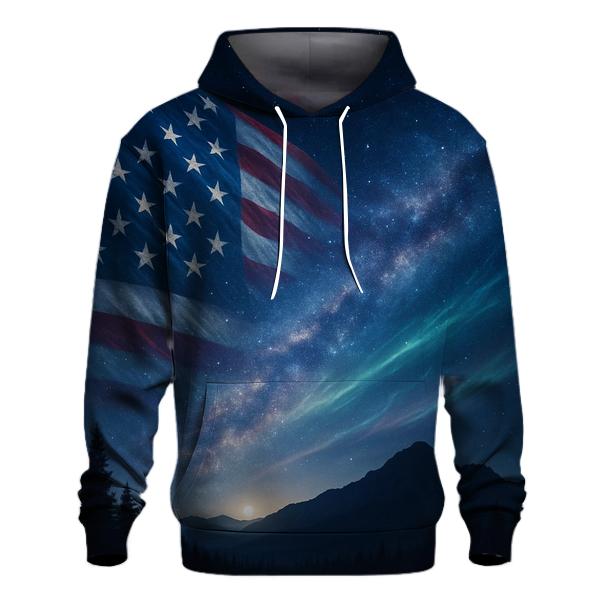 Celestial Stripes Horizon pullover hoodies