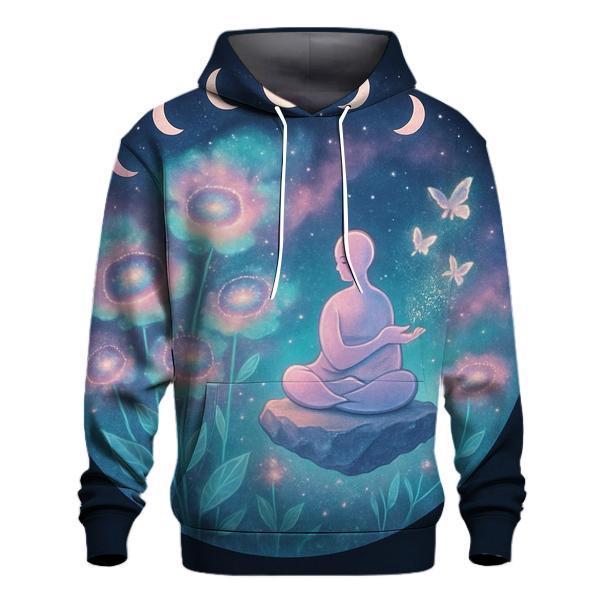 Garden Of Nebula Blossoms lightweight hoodies