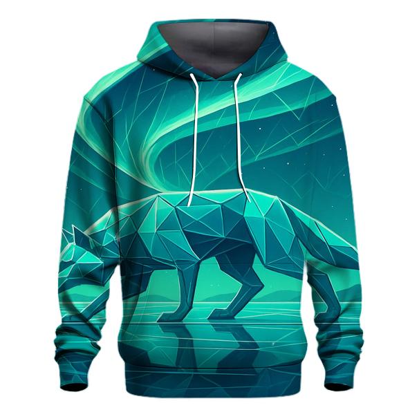 Geometric Aurora Tracker hoodie trends