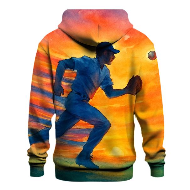 Sunset Outfield Chase hoodie styles