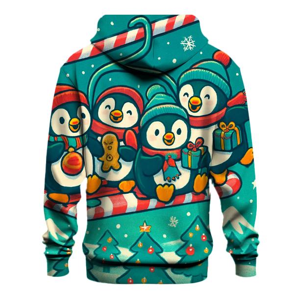 Penguin Ski Lift Party pullover hoodies