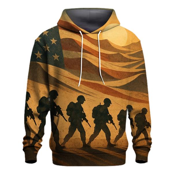 Desert Camo Starfront zip-up hoodies