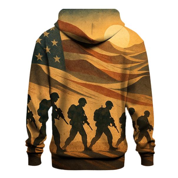 Desert Camo Starfront zip-up hoodies