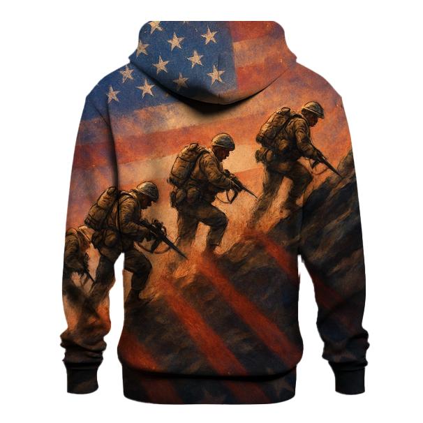 Freedom Carried On Their Shoulders pullover hoodies