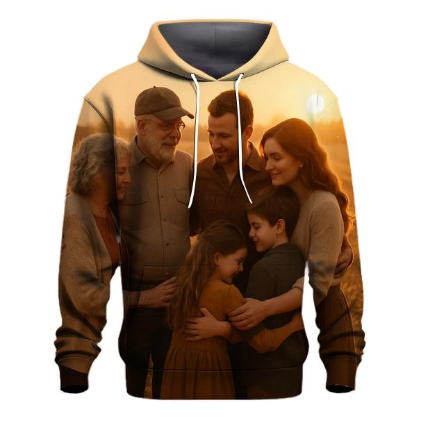 Golden Field Family Harvest Embrace hoodie trends