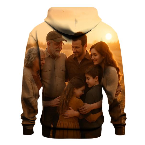Golden Field Family Harvest Embrace hoodie trends