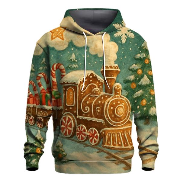 North Pole Train Cookie Express hoodie designs