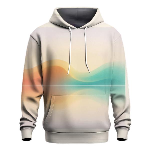 Prismatic Wave Gradient Horizon printed hoodies