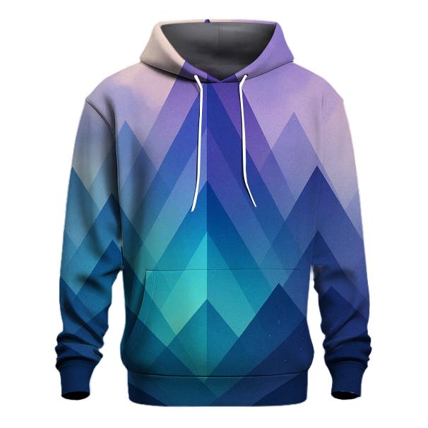 Chromatic Peak Gradient Range hoodies fashion