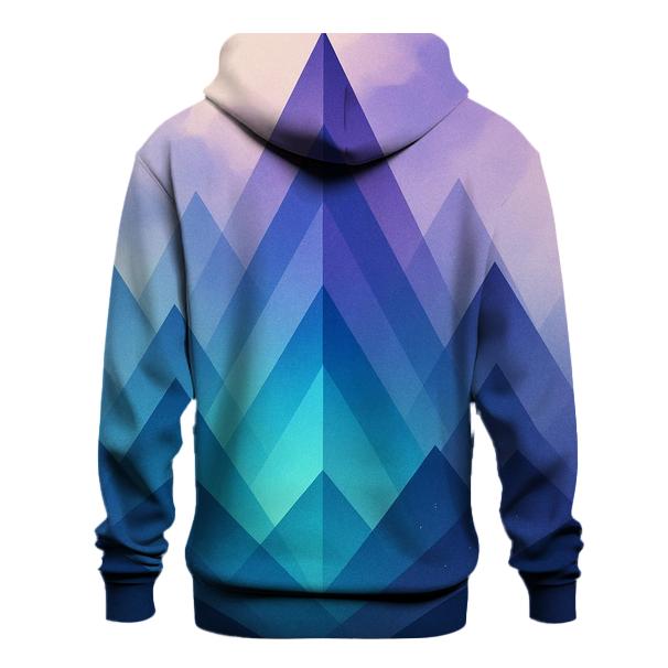 Chromatic Peak Gradient Range hoodies fashion