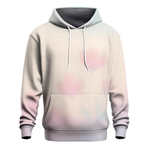 Pastel Mist Gradient Garden heavyweight hoodies