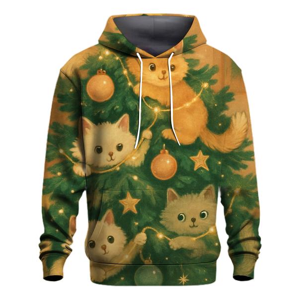 Cat Ornament Tree Takeover custom hoodies