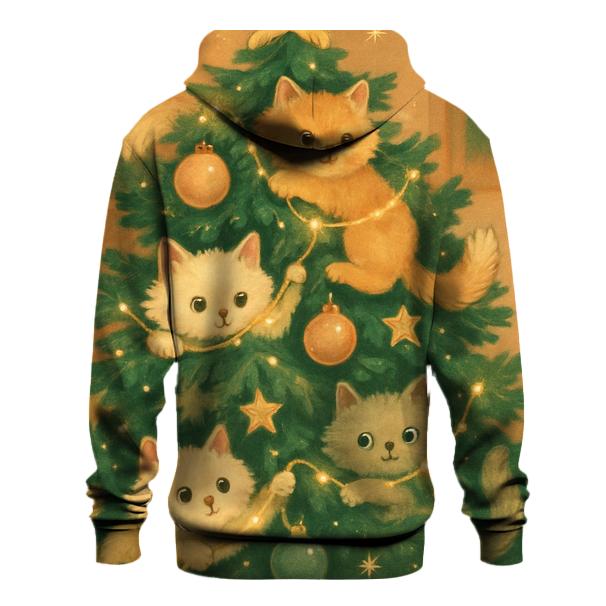 Cat Ornament Tree Takeover custom hoodies