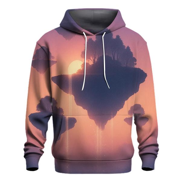 Dusk Over Floating Isles hoodie trends