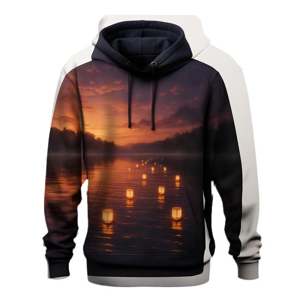 Lantern Lake Sundown lightweight hoodies