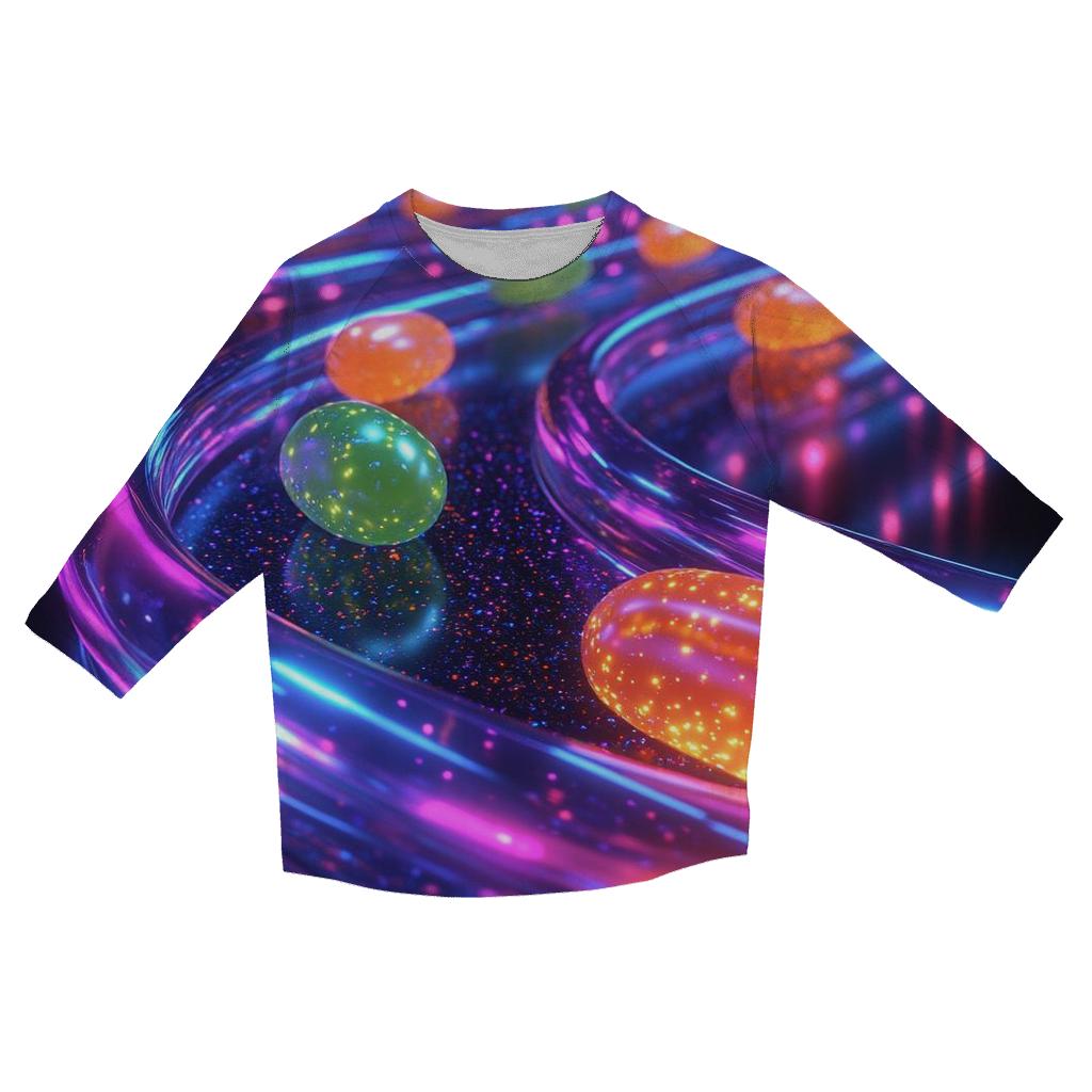 Jelly Bean Cyber Circuit personalized 3/4 sleeve tees