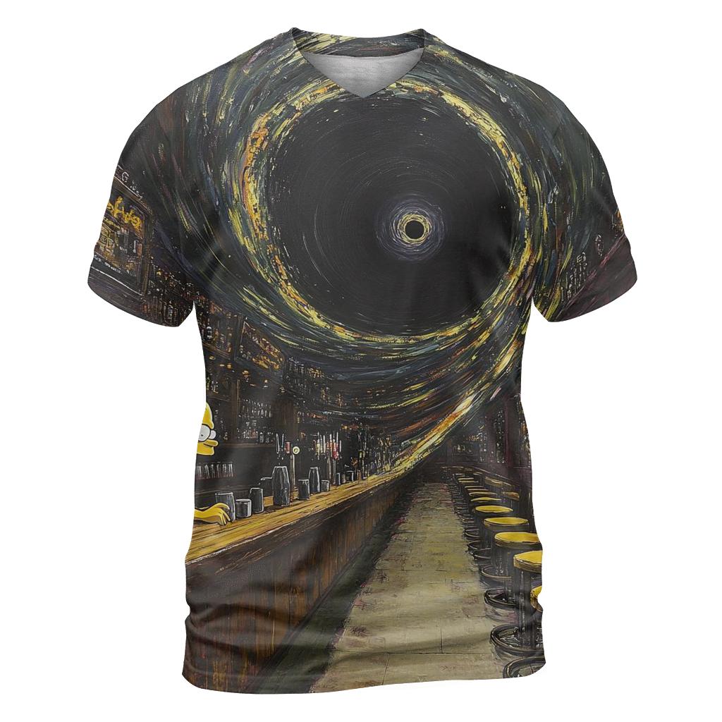 Moes Tavern Black Hole Happy Hour personalized full print shirts