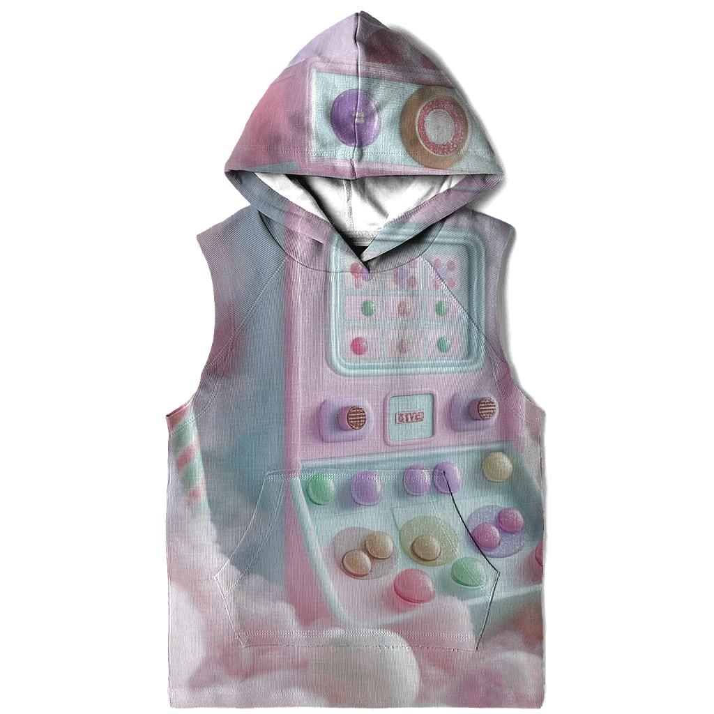 Marshmallow Cloud Arcade hoodie styles