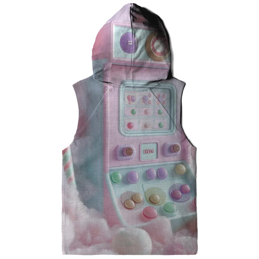 Marshmallow Cloud Arcade hoodie styles