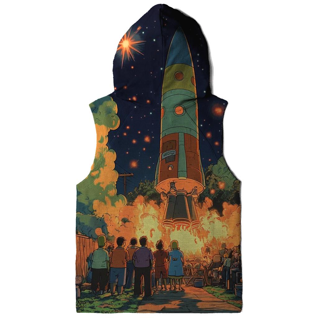 Springfield Starliner Backyard Launch printed hoodies