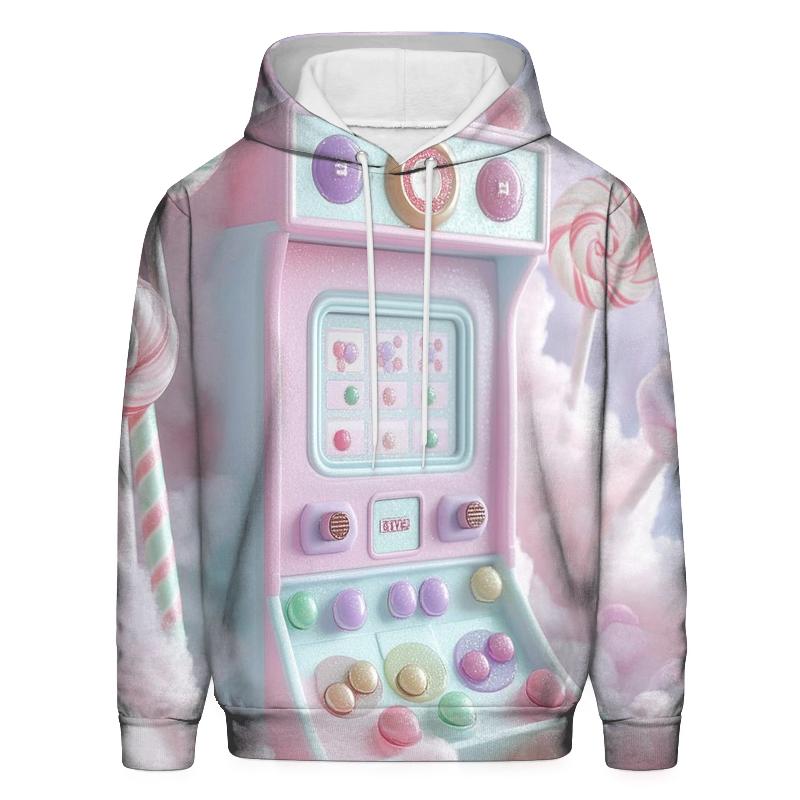 Marshmallow Cloud Arcade hoodie styles