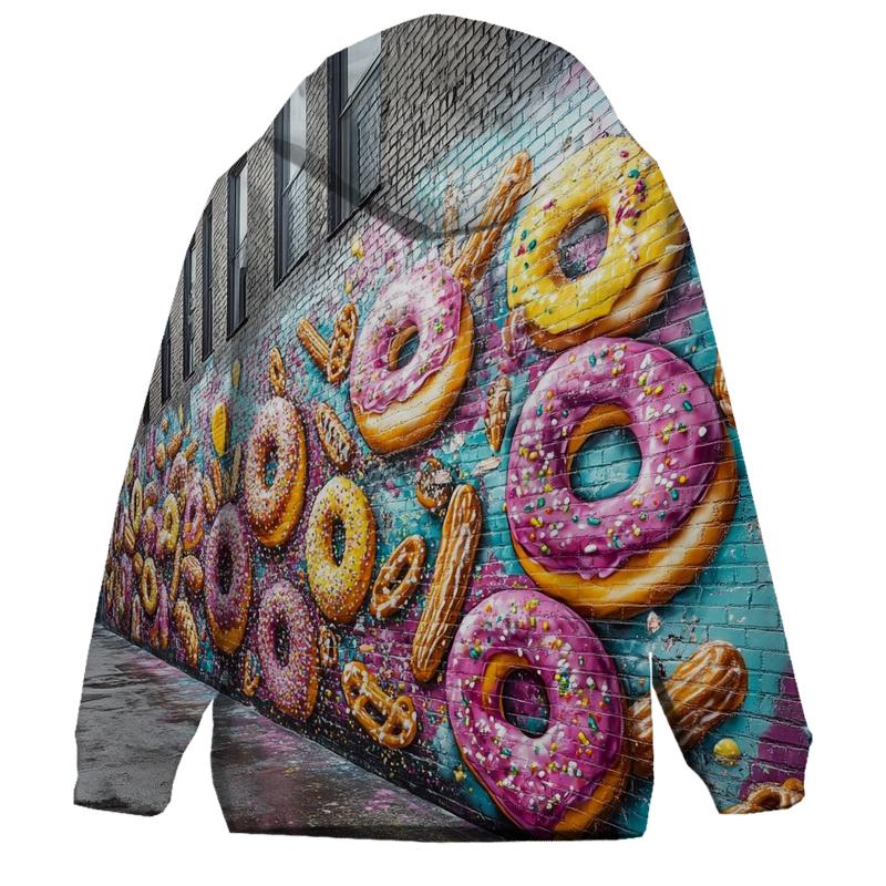 Donut Graffiti Alley Blast designer hoodies