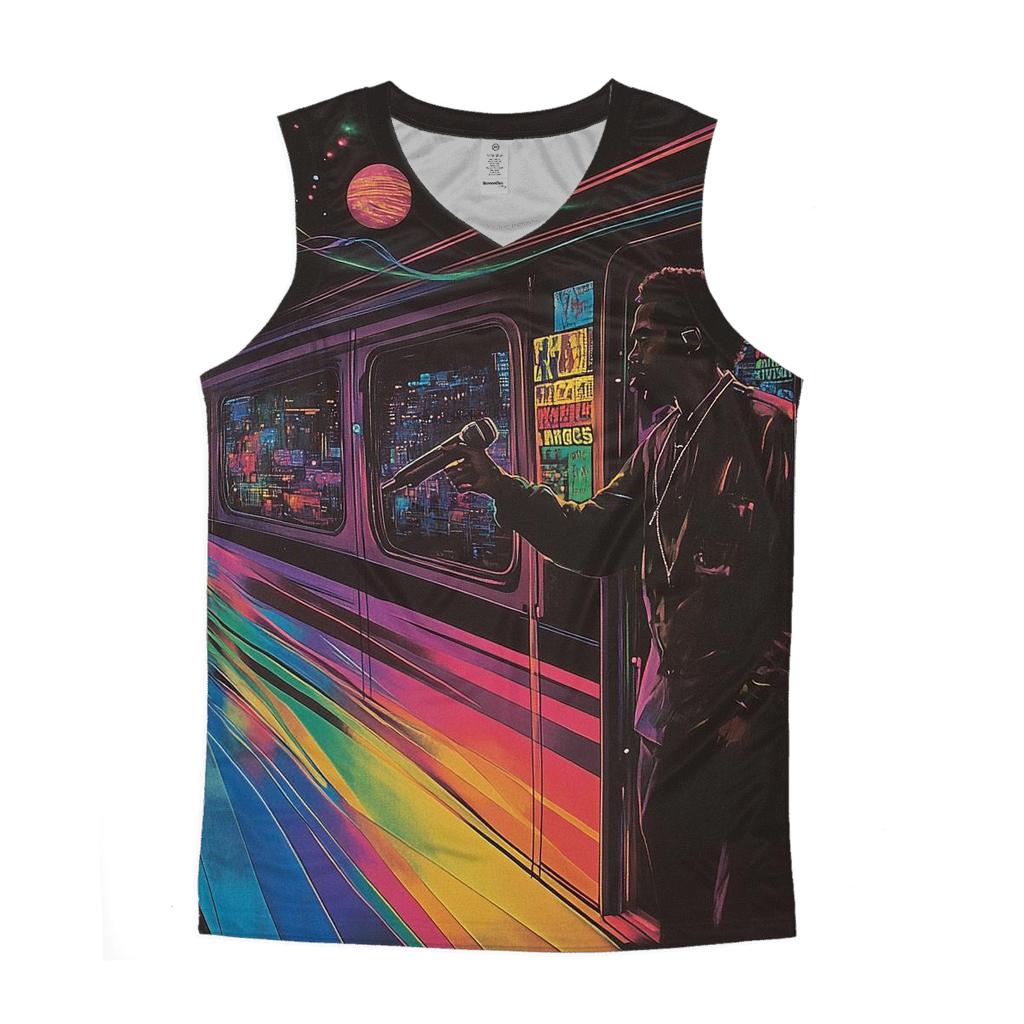 Queens Underground Subway Serenade personalized athletic tanks