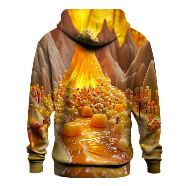 Popcorn Volcano Festival custom hoodies