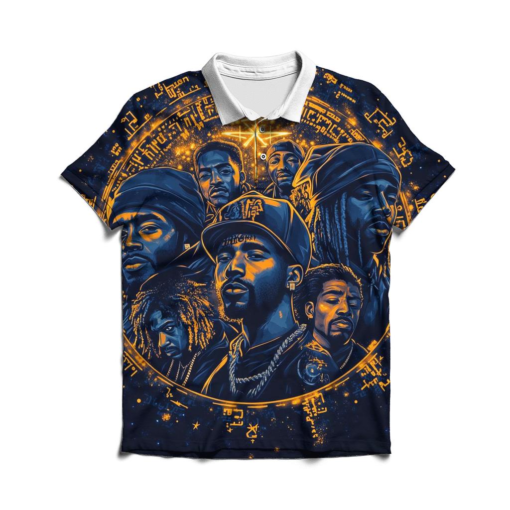 Golden Era Cypher Constellation premium cotton polo shirts