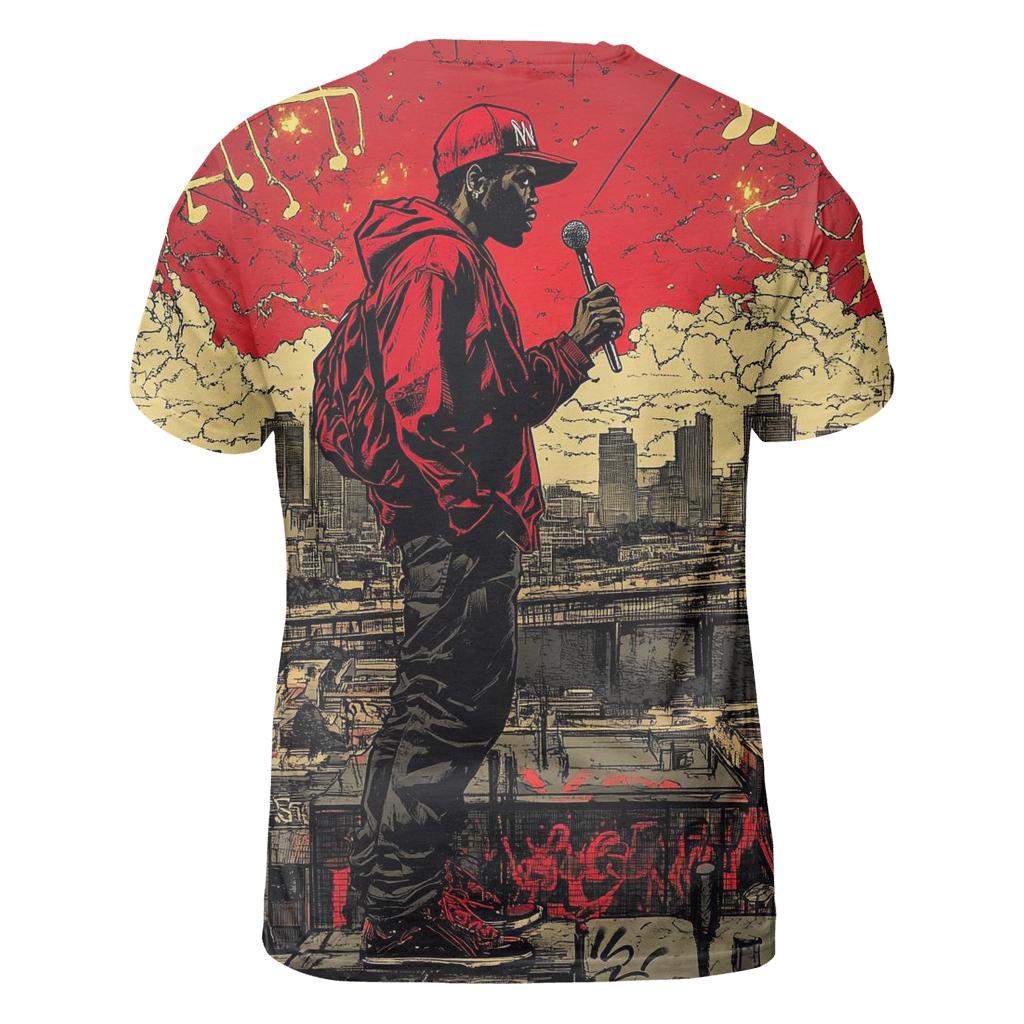 Queensbridge Skyline Poet designer pattern shirts