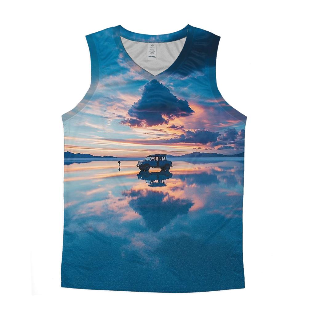 Salar De Uyuni Uyuni Mirror Desert stylish racerback tanks