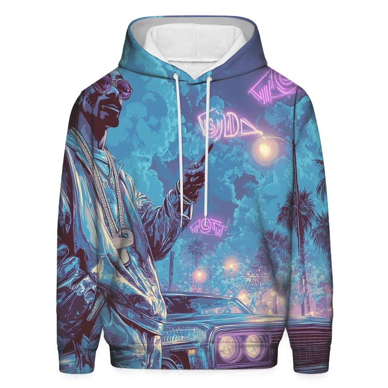 West Coast Neon Lowrider Legend hoodie trends