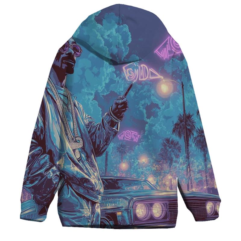 West Coast Neon Lowrider Legend hoodie trends