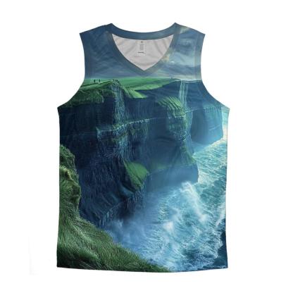 Cliffs Of Moher Liscannor Coastline stylish racerback tanks