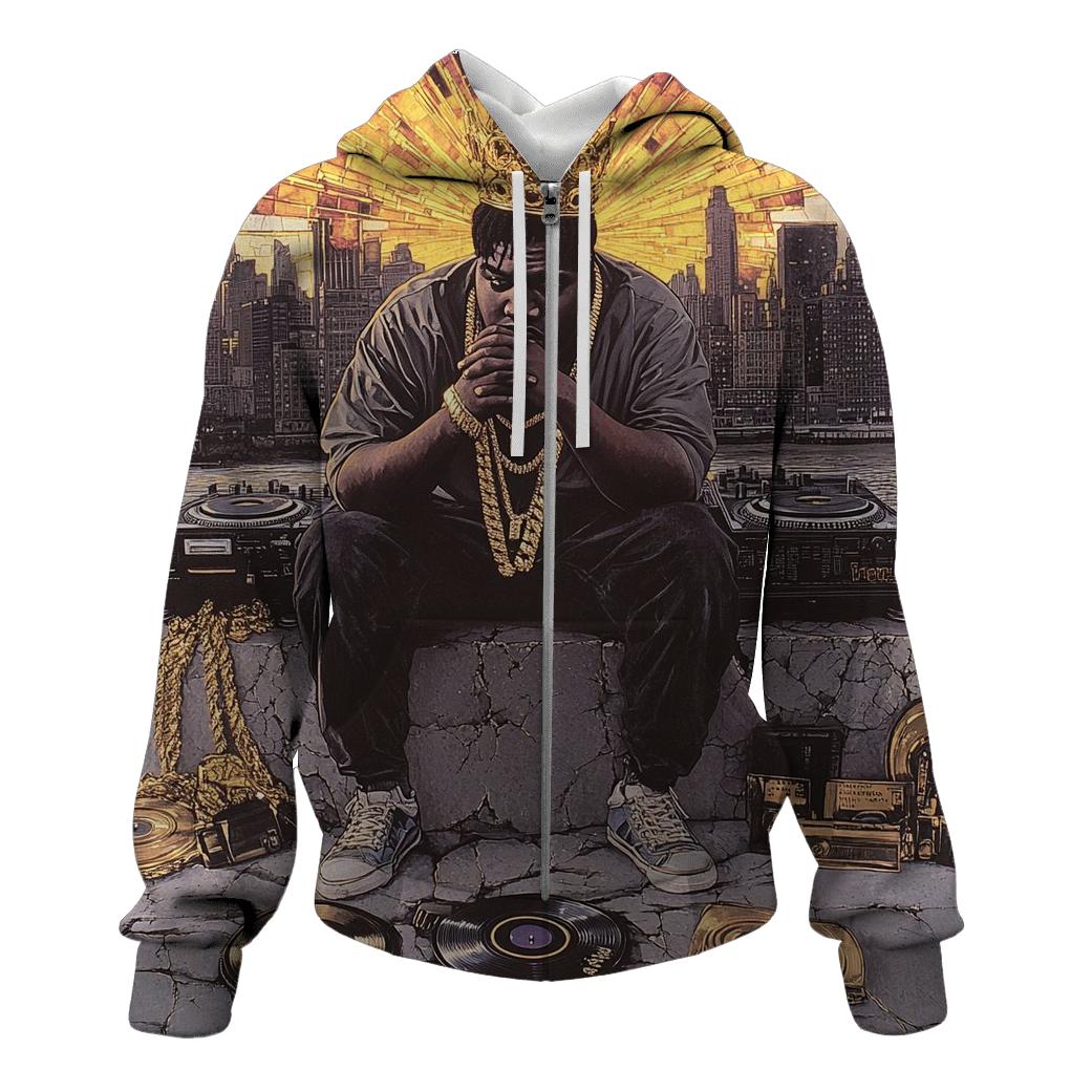 Brooklyn Crowned Sky King lightweight hoodies