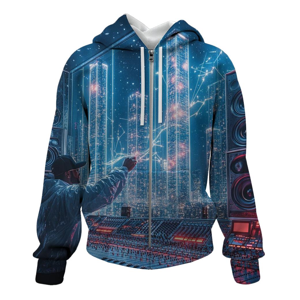 Compton Soundwave Architect pullover hoodies