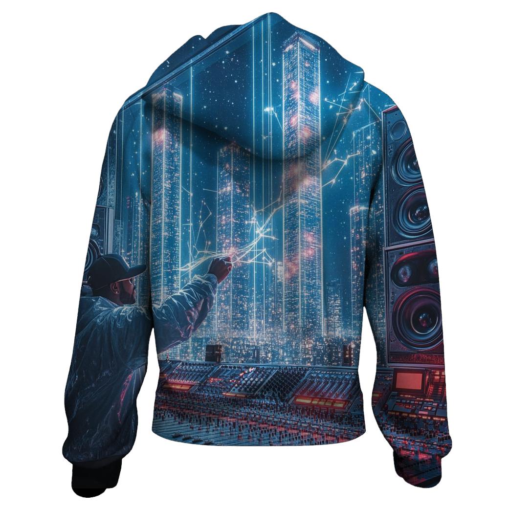 Compton Soundwave Architect pullover hoodies