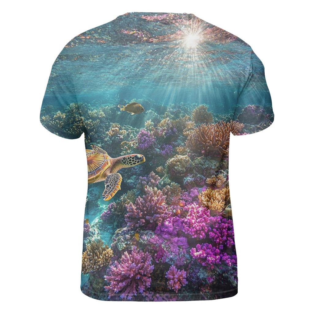 Great Barrier Reef Cairns Reefscape personalized full print shirts