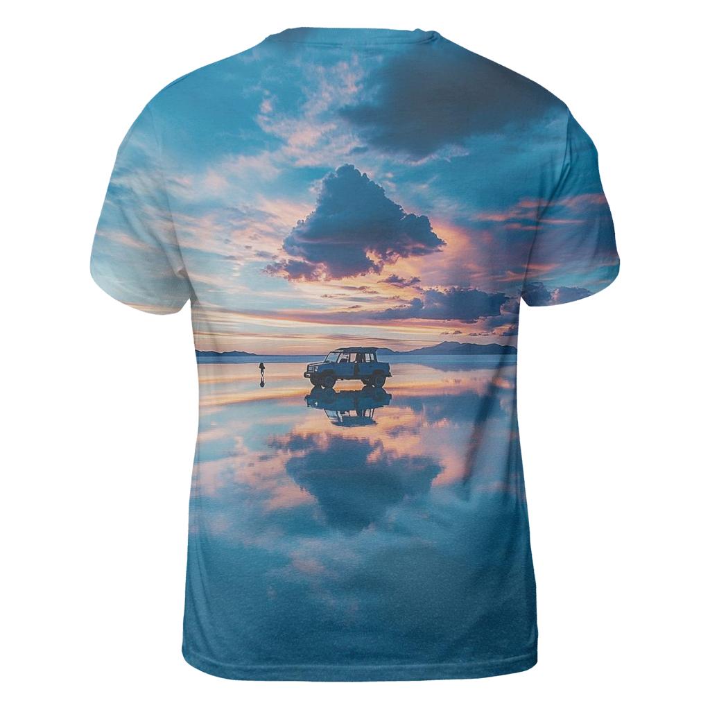 Salar De Uyuni Uyuni Mirror Desert creative print fashion shirts
