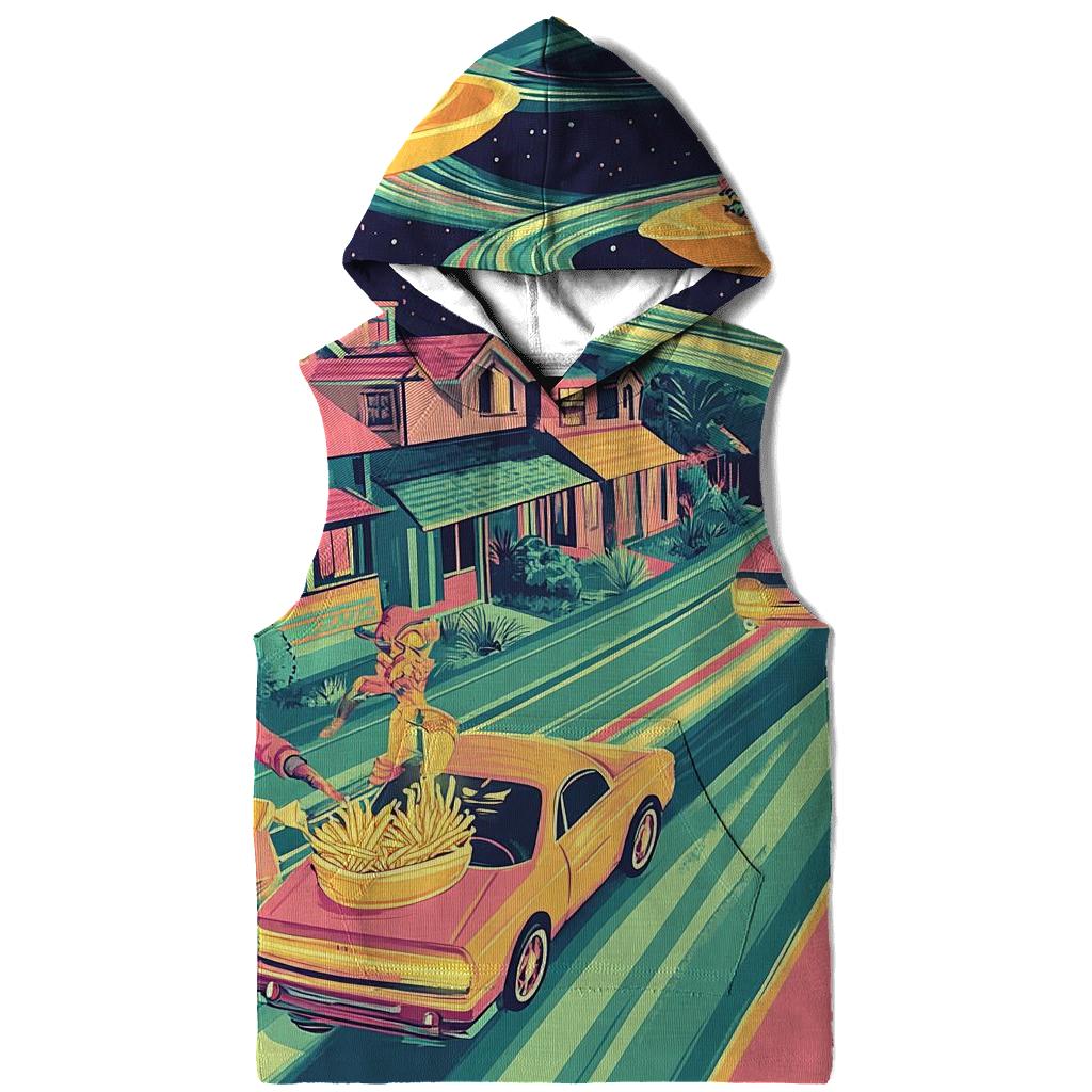 Suburban UFO Drive Thru Rush hoodie designs