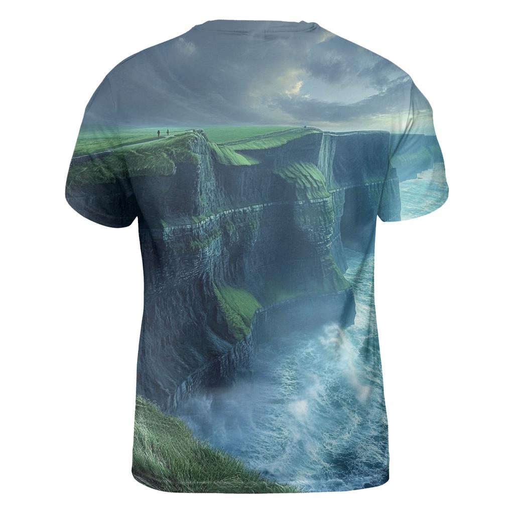 Cliffs Of Moher Liscannor Coastline artistic all-over print tops