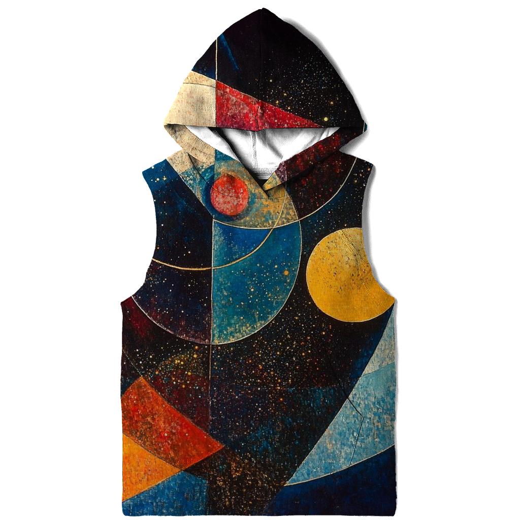 Kandinsky Inspired Galactic Music Patterns lightweight hoodies