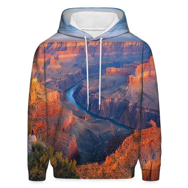 Grand Canyon Arizona Vista printed hoodies