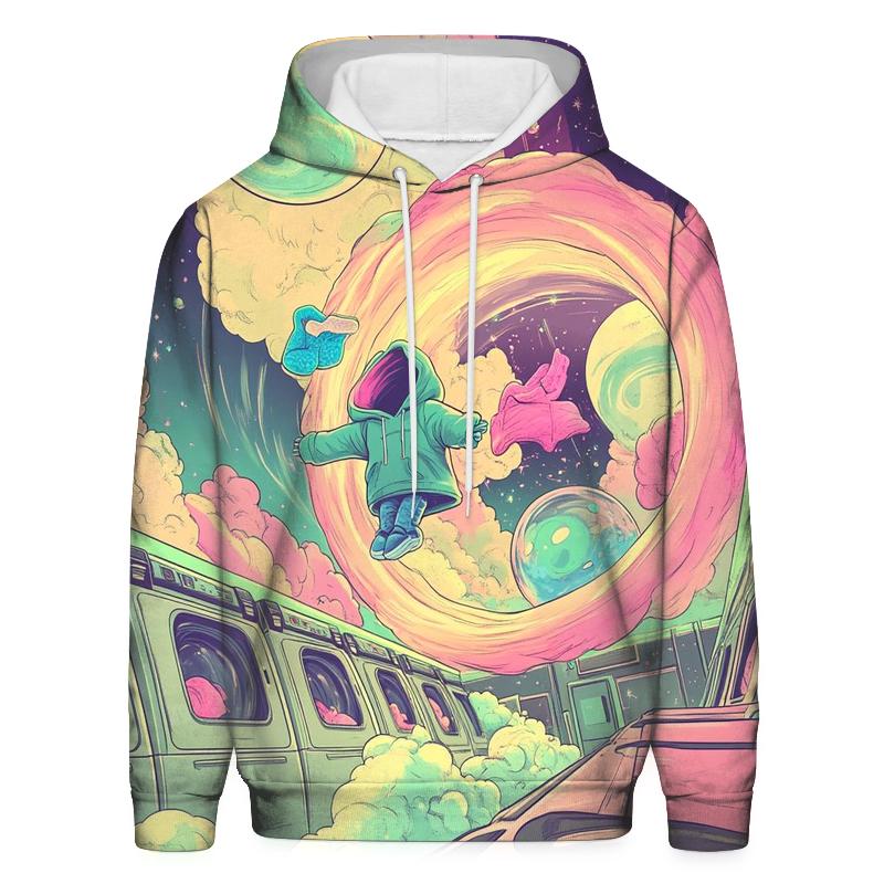 Midnight Laundry Dimension Swap lightweight hoodies