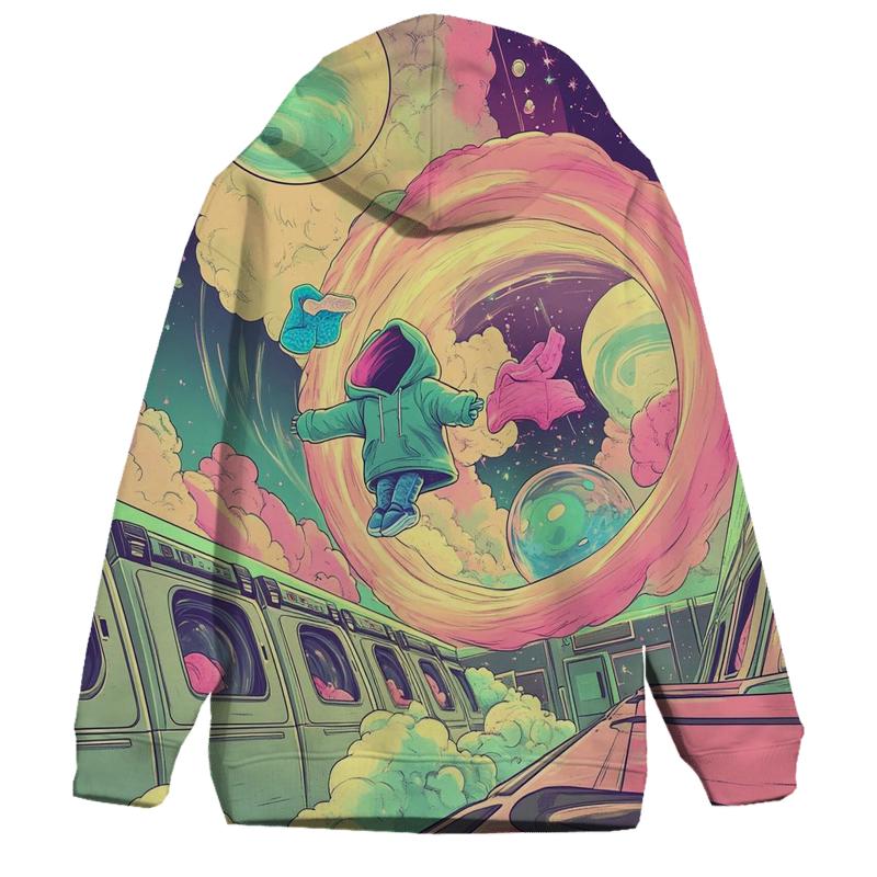 Midnight Laundry Dimension Swap lightweight hoodies